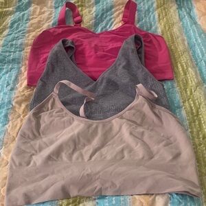 Women's Intimates Set - Pink, Gray, and Cream